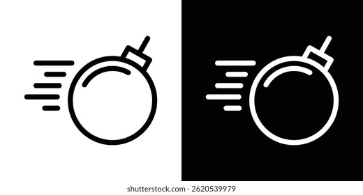Demolition ball icon vector, illustration logo template in trendy style