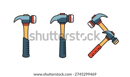 Demolition Hammer creative abstract smooth illustration