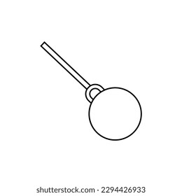 Demolition icon vector. construction illustration sign. destruction symbol or logo.