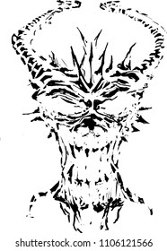 demon black head