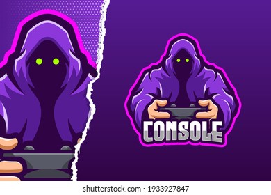 Demon E-sports Game Logo Template