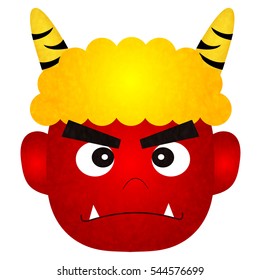 Demon face event icon