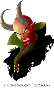 demon head image