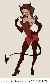 Demon lady