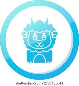 Demon Line vetor Icon Design