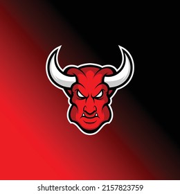 demon logo esport for commercial use