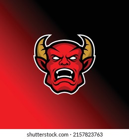 Demon Logo Esport Commercial Use Stock Vector (Royalty Free) 2157823763 ...