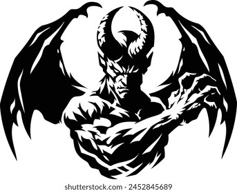 Demon Satan Diablo Dark Character