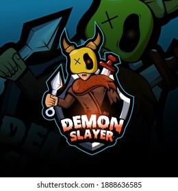 Demon Slayer Esport Logo For Games