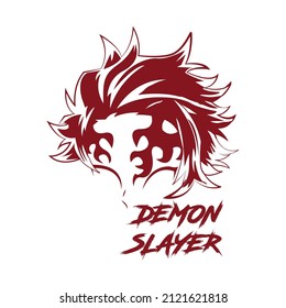 Demon Slayer Tanjiro Head Anime from Japan