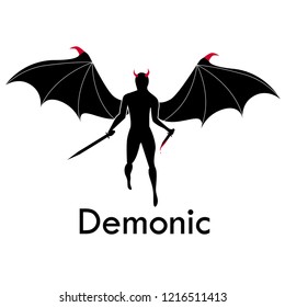Demon Tattoo, Logo, Highly Customizable