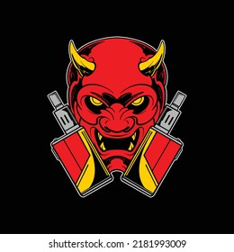 demon vape logo for commercial use
