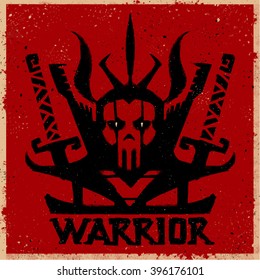 demon warrior tee graphic