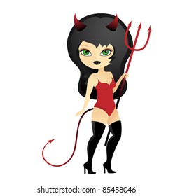 The demon woman