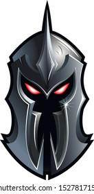 Demonic Dark Lord, ancient King of darkness, vector illustration