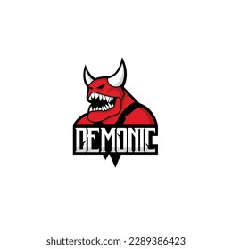 Demonic logo or character design