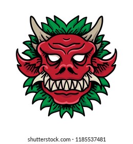 Demon's Head illustration