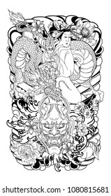 580+ Free Download Tattoo Design Japanese Girl Idea Tattoo Photos