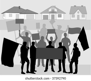 Demonstration - illustration
