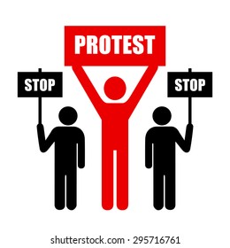 Demonstration of protest