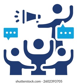 Demonstrator Icon Element For Design