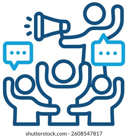 Demonstrator Icon Element For Design