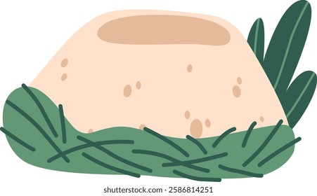 Den groundhog rodent vector illustration