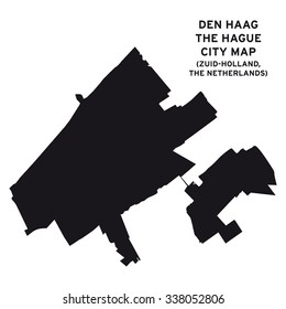 Den Haag - The Hague City Map Vector