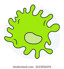 Dendritic Antigen Cell Icon. Antigen-Presenting Cell in Immunology
