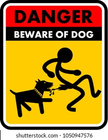 denger, beware of dog