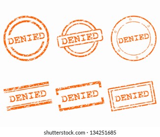 Denied stamps