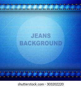 Denim Blue bright background
