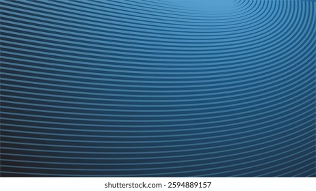 Denim blue gradient with curve line abstract background for backdrop