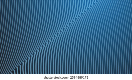Denim blue gradient with curve line abstract background for backdrop