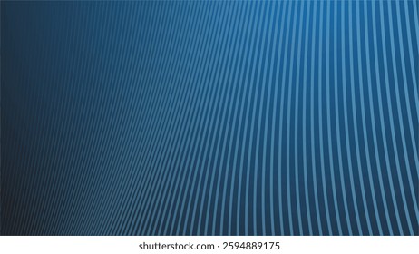 Denim blue gradient with curve line abstract background for backdrop