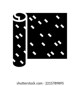denim fabric glyph icon vector. denim fabric sign. isolated symbol illustration