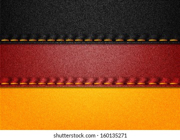 Denim Germany flag