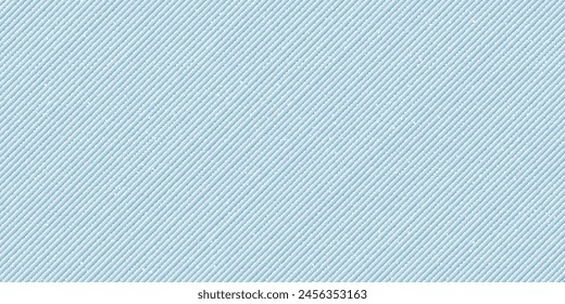 Denim jean textile pattern light wash colors background vector illustration.