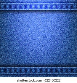 Denim jeans texture with seams