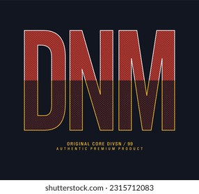 Denim, modern typography slogan. abstract design vector illustration for print tee shirt, background, typography, poster and etc. 