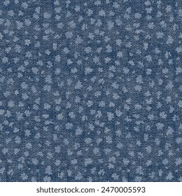 denim small flower seamless pattern textures background