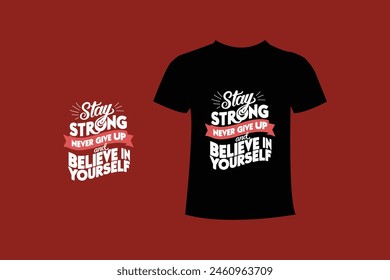 Denim typography t shirt design