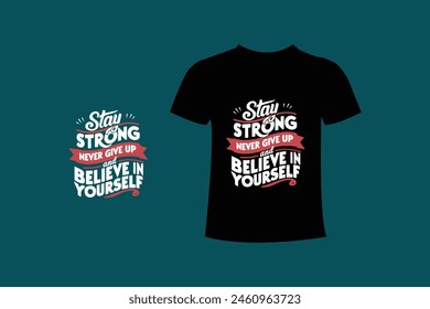 Denim typography t shirt design