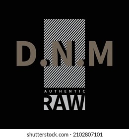 Denim typography vector illustration, perfect for the design of t-shirts, shirts, hoodies, etc 