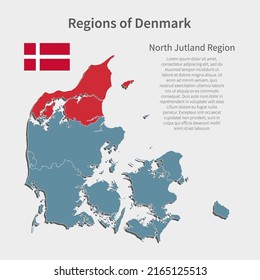 jutland peninsula on world map