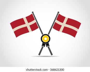 Denmark Emblem Certificate