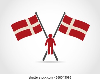 Denmark Emblem People