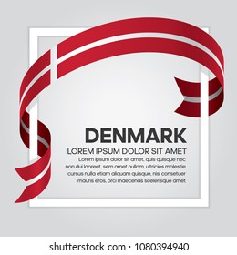 Denmark flag background