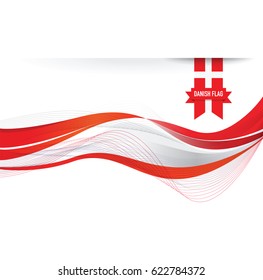 denmark flag background