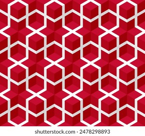 denmark flag ceramic tile pattern box. vector illustration